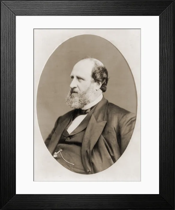 Framed Print : William M. Tweed (1823-1878), the Democratic Party Boss of New York City he peddled his influence and corrupted city politics