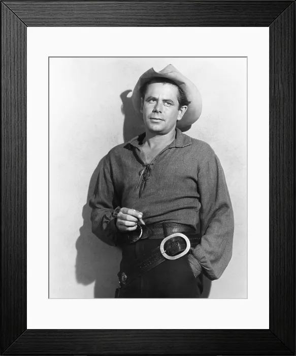 Framed Print : THE MAN FROM THE ALAMO, Glenn Ford, 1953 Framed Print : THE MAN FROM THE ALAMO, Glenn Ford, 1953