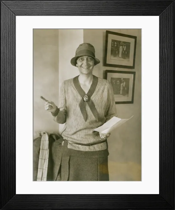 Framed Print : Mrs. Ruth Hanna McCormick (1880-1944), was active in women suffrage movement and in 1928 she was elected to the U.S. House of Representatives. 1927 photo