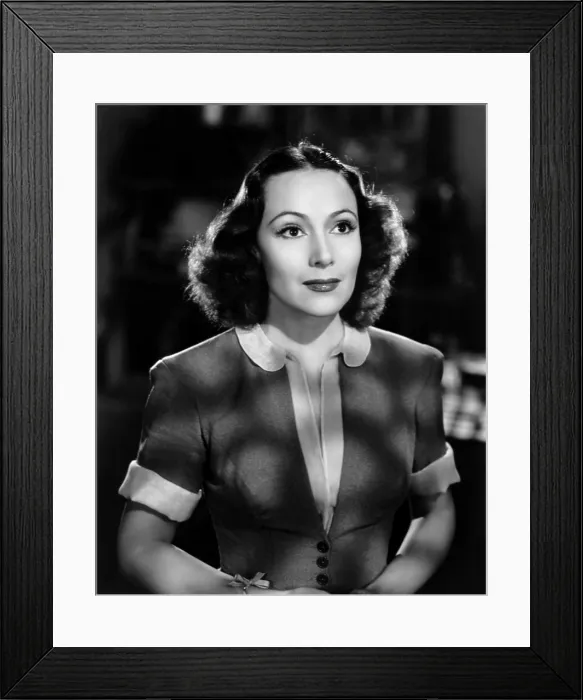 Framed Print : THE MAN FROM DAKOTA, Dolores del Rio, 1940