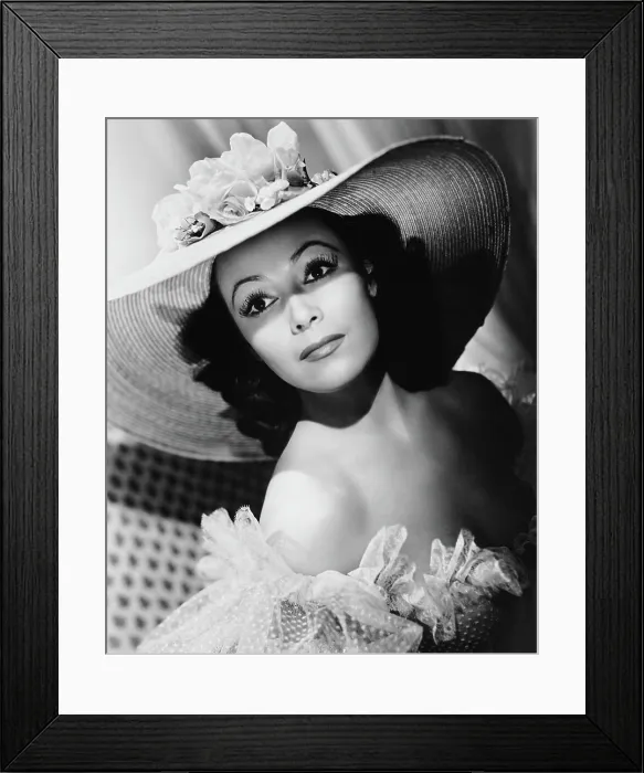 Framed Print : THE MAN FROM DAKOTA, Dolores del Rio, 1940 Framed Print : THE MAN FROM DAKOTA, Dolores del Rio, 1940