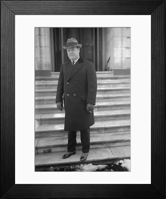 Framed Print : Harry F. Sinclair (1876-1956), oil executive, who, along with Harry Blackmer, James O'Neil, and Robert Stewart, established a slush fund of $3 million of Liberty Bonds Framed Print : Harry F. Sinclair (1876-1956), oil executive, who, along with Harry Blackmer, James O'Neil, and Robert Stewart, established a slush fund of $3 million of Liberty Bonds