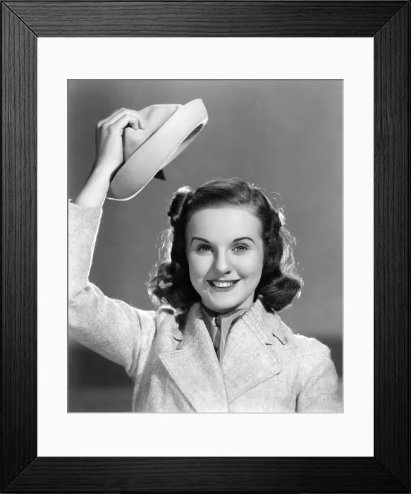 Framed Print : MAD ABOUT MUSIC, Deanna Durbin, 1938
