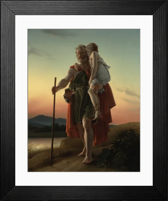 Framed Print : Belisarius, by Baron Francois Gerard, 1797, French painting, oil on canvas Framed Print : Belisarius, by Baron Francois Gerard, 1797, French painting, oil on canvas