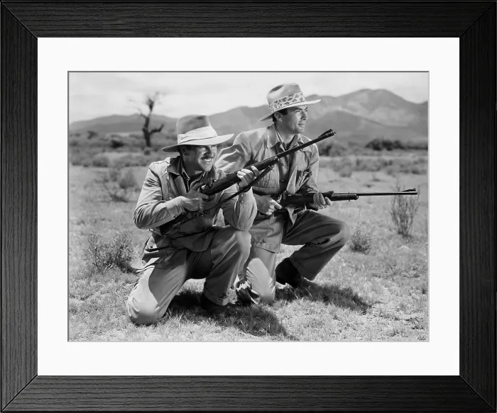 Framed Print : THE MACOMBER AFFAIR, Robert Preston, Gregory Peck, 1947
