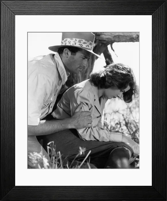 Framed Print : THE MACOMBER AFFAIR, Gregory Peck, Joan Bennett, 1947