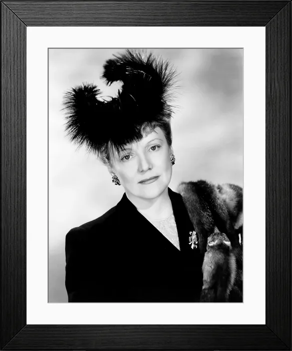 Framed Print : MAN ALIVE, Minna Gombell, 1945 Framed Print : MAN ALIVE, Minna Gombell, 1945
