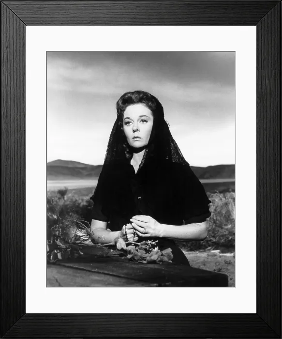 Framed Print : THUNDER IN THE SUN, Susan Hayward, 1959 Framed Print : THUNDER IN THE SUN, Susan Hayward, 1959
