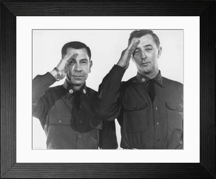 Framed Print : THE LAST TIME I SAW ARCHIE, from left: Jack Webb, Robert Mitchum, 1961 Framed Print : THE LAST TIME I SAW ARCHIE, from left: Jack Webb, Robert Mitchum, 1961