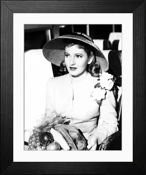 Framed Print : A LADY TAKES A CHANCE, Jean Arthur, 1943