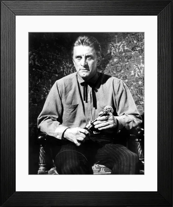 Framed Print : LAST TRAIN FROM GUN HILL, Kirk Douglas, 1959