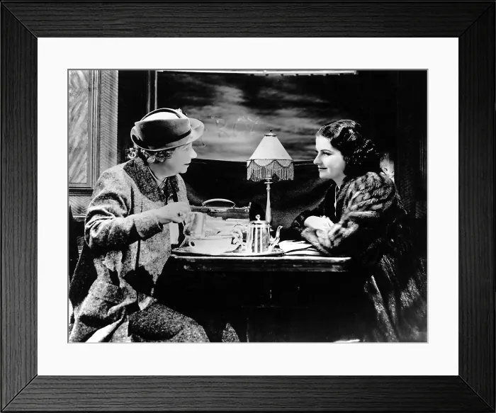 Framed Print : THE LADY VANISHES, Dame May Whitty, Margaret Lockwood, 1938 Framed Print : THE LADY VANISHES, Dame May Whitty, Margaret Lockwood, 1938