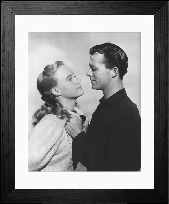 Framed Print : THUNDER IN THE VALLEY, (aka BOB, SON OF BATTLE), from left: Peggy Ann Garner, Lon McCallister, 1947, TM & Copyright 20th Century Fox Film Corp. / courtesy Everett Collection Framed Print : THUNDER IN THE VALLEY, (aka BOB, SON OF BATTLE), from left: Peggy Ann Garner, Lon McCallister, 1947, TM & Copyright 20th Century Fox Film Corp. / courtesy Everett Collection