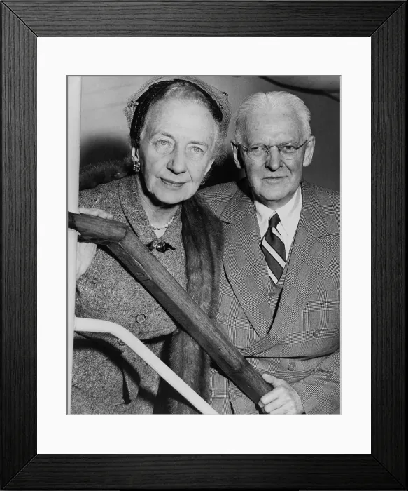Framed Print : Dr. Sara Claudia Murray Jordan (1884-1959), a gastroenterologist and one of the founding physicians of the Lahey Clinic in Boston, Massachusetts