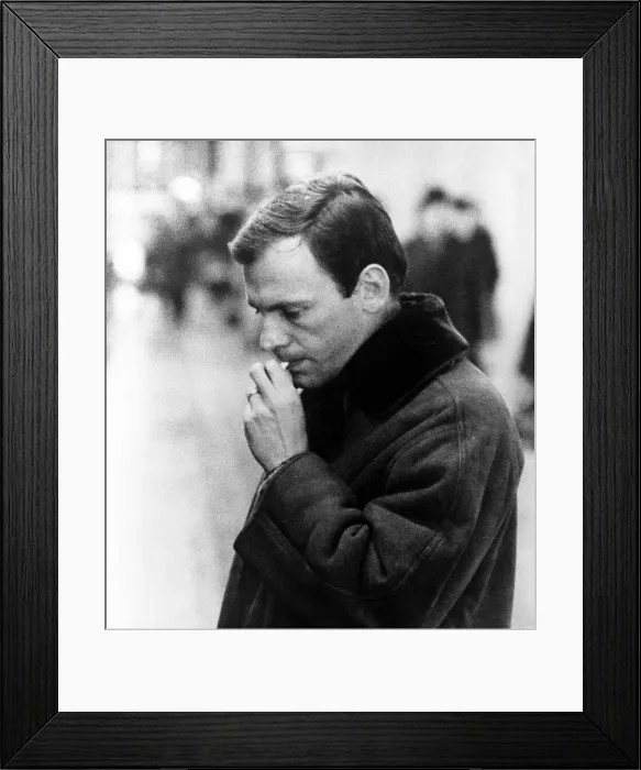 Framed Print : A MAN AND A WOMAN, Jean-Louis Trintignant, 1966