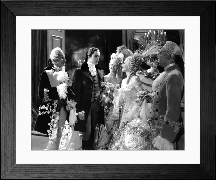 Framed Print : MARIE ANTOINETTE, Joseph Schildkraut, Tyrone Power, Anita Louise, Norma Shearer, Reginald Gardiner, 1938