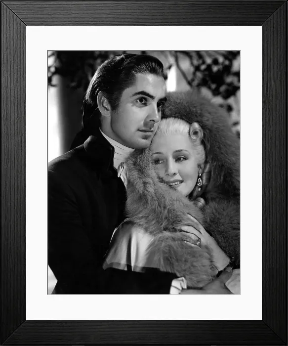 Framed Print : MARIE ANTOINETTE, Tyrone Power, Norma Shearer, 1938