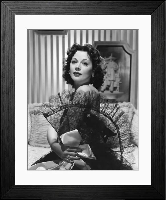 Framed Print : A LADY WITHOUT PASSPORT, Hedy Lamarr, 1950