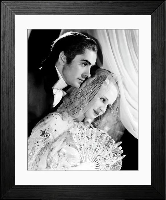 Framed Print : MARIE ANTOINETTE, Tyrone Power, Norma Shearer, 1938