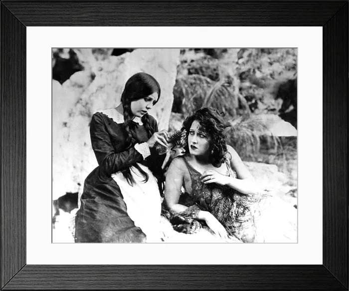 Framed Print : MALE AND FEMALE, Lila Lee, Gloria Swanson, 1919