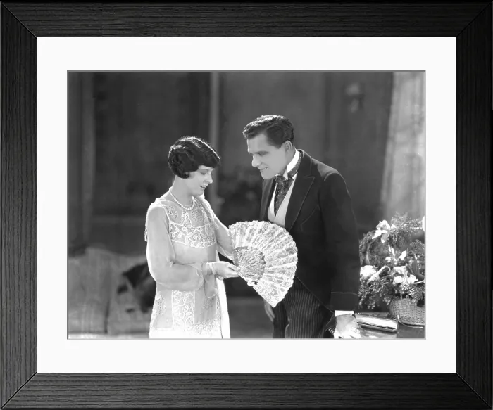 Framed Print : LADY WINDERMERE'S FAN, May McAvoy, Bert Lytell, 1925