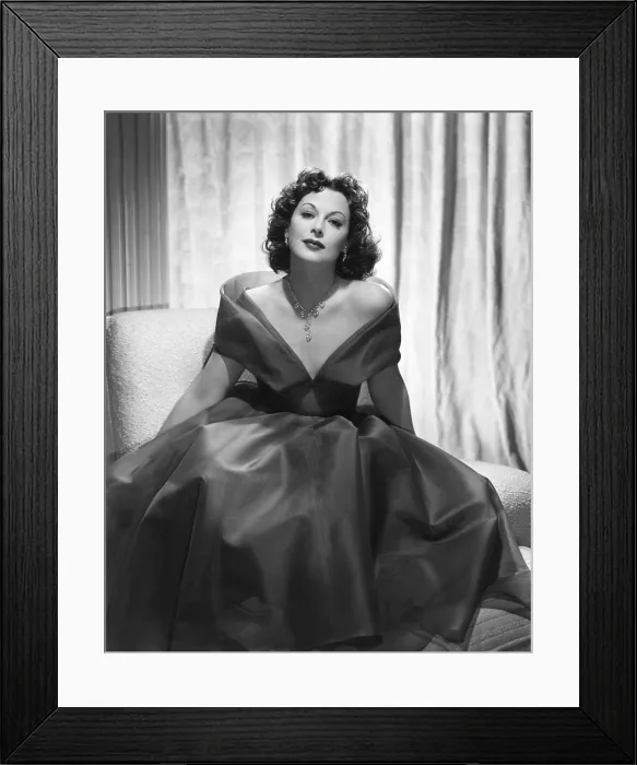 Framed Print : A LADY WITHOUT PASSPORT, Hedy Lamarr, 1950