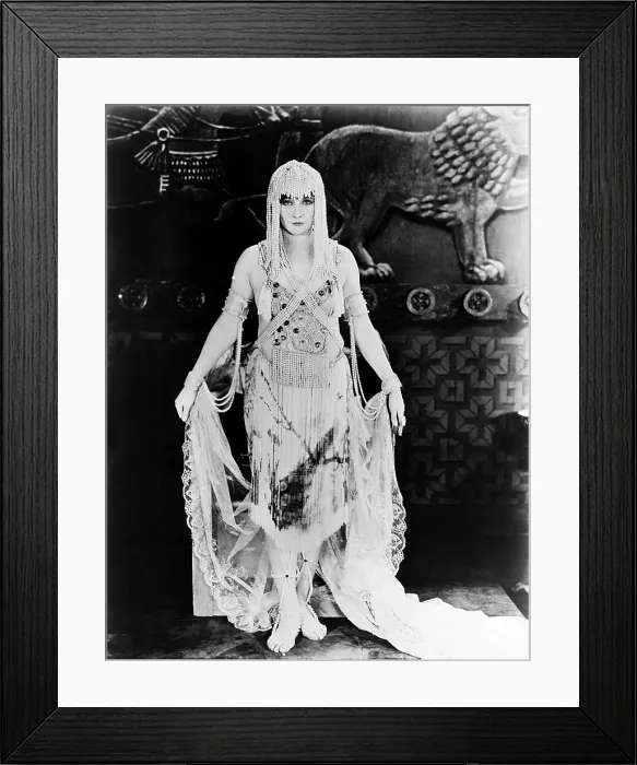 Framed Print : MALE AND FEMALE, Gloria Swanson, 1919