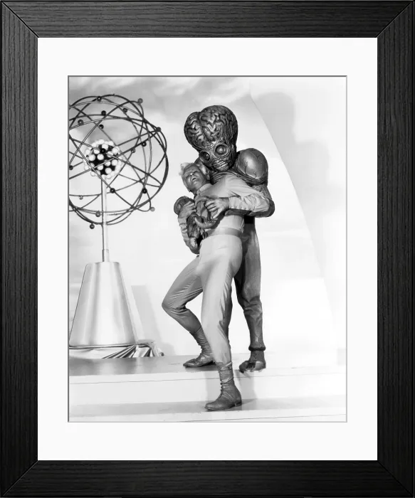 Framed Print : THIS ISLAND EARTH, Jeff Morrow, 1955