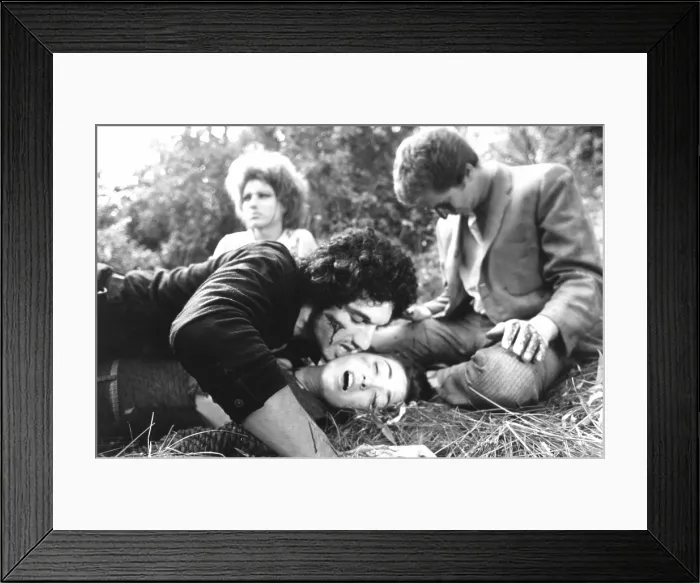 Framed Print : THE LAST HOUSE ON THE LEFT, Jeramie Rain, David Hess, Sandra Cassel, Fred J Lincoln, 1972
