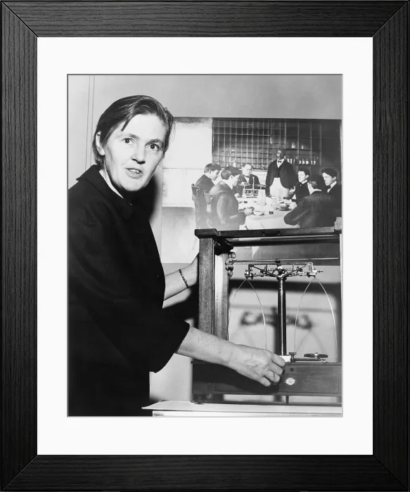 Framed Print : Dr. Frances Oldham Kelsey, a pharmacologist with the Food & Drug Administration prevented U.S