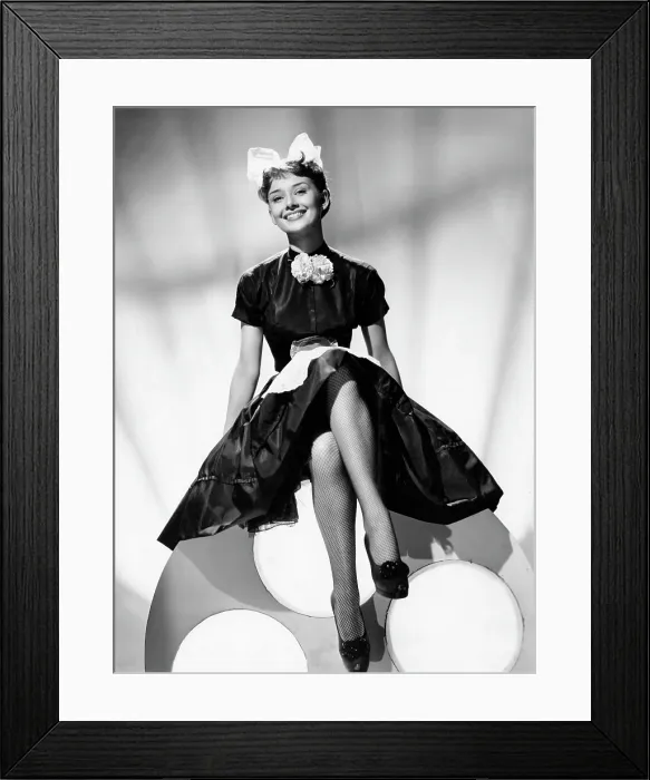 Framed Print : LAUGHTER IN PARADISE, Audrey Hepburn, 1951