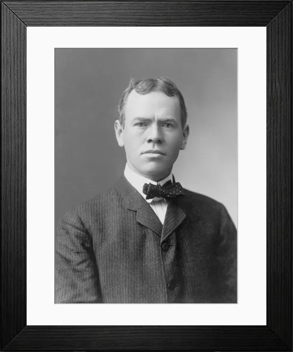 Framed Print : James Brendan Connolly, (1868-1957), athlete and writer, was the first athlete to win a medal at the 1896 Olympics for the triple jump Framed Print : James Brendan Connolly, (1868-1957), athlete and writer, was the first athlete to win a medal at the 1896 Olympics for the triple jump
