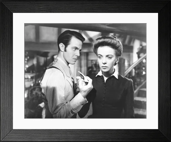 Framed Print : LADIES IN RETIREMENT, from left: Louis Hayward, Ida Lupino, 1941 Framed Print : LADIES IN RETIREMENT, from left: Louis Hayward, Ida Lupino, 1941