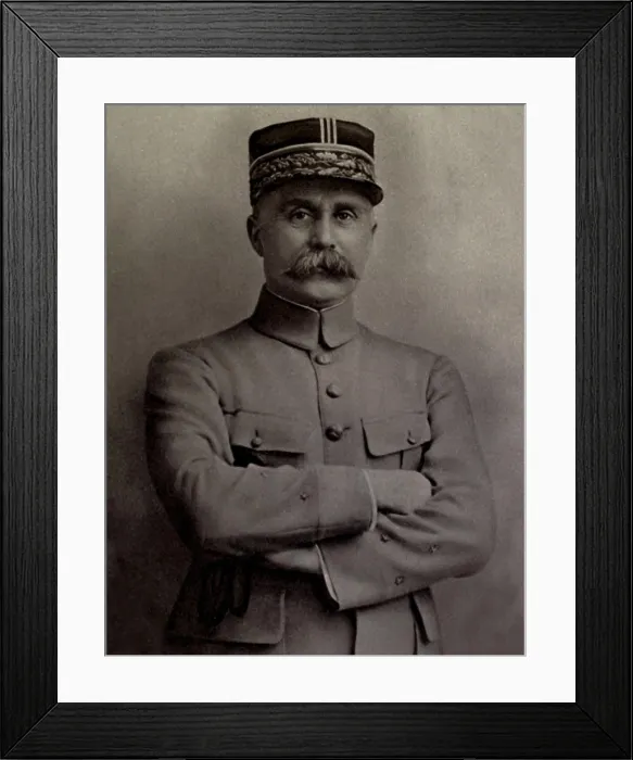 Framed Print : General Henri-Philippe Petain, French World War 1 commander who directed the successful defense of Verdun in 1916 Framed Print : General Henri-Philippe Petain, French World War 1 commander who directed the successful defense of Verdun in 1916