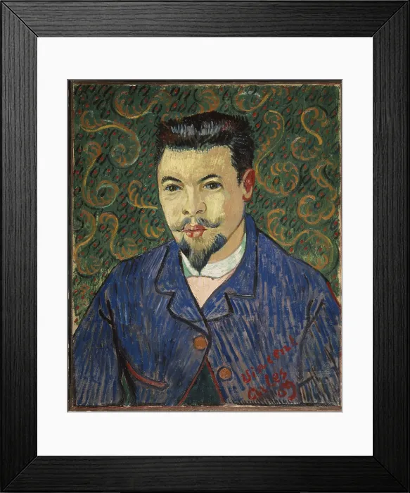 Framed Print : GOGH, Vincent van (1853-1890). Portrait of Doctor Felix Rey. 1889. Post-Impressionism. Oil on canvas. RUSSIA. Moscow. Pushkin Museum of Fine Arts Framed Print : GOGH, Vincent van (1853-1890). Portrait of Doctor Felix Rey. 1889. Post-Impressionism. Oil on canvas. RUSSIA. Moscow. Pushkin Museum of Fine Arts