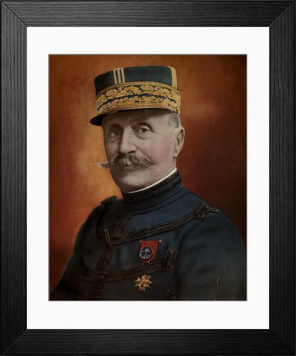 Framed Print : General Ferdinand Foch, Commander of the French Armies of the North in the last 18 months of World War 1 Framed Print : General Ferdinand Foch, Commander of the French Armies of the North in the last 18 months of World War 1