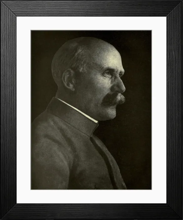 Framed Print : General Henri-Philippe Petain, French World War 1 commander believed modern weaponry favored defensive tactics over offensive assaults that threw men against machine guns Framed Print : General Henri-Philippe Petain, French World War 1 commander believed modern weaponry favored defensive tactics over offensive assaults that threw men against machine guns