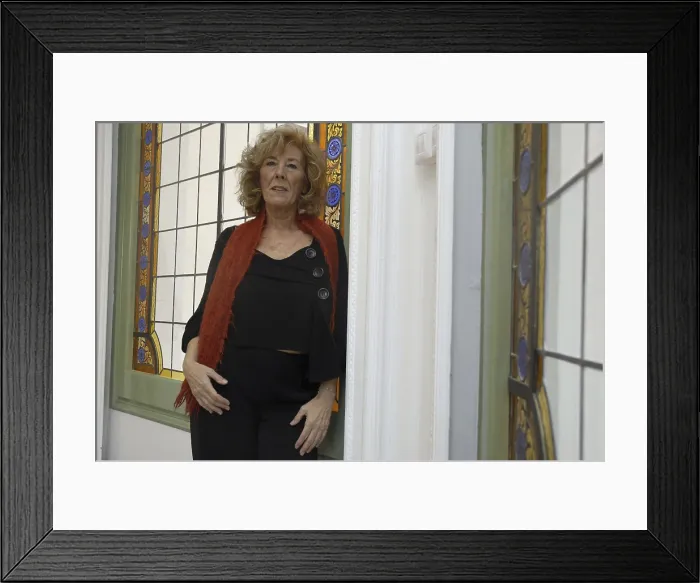 Framed Print : FERNANDEZMercedes. Writer. 2007. Oscar Elias / AISA / Everett Collection (184756)**US SALES ONLY**