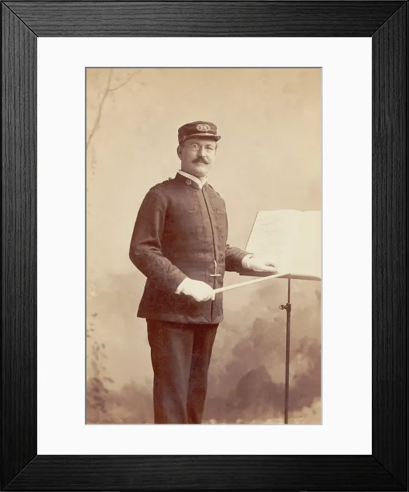 Framed Print : Patrick S. Gilmore (1829-1892), innovative Irish-American band conductor Framed Print : Patrick S. Gilmore (1829-1892), innovative Irish-American band conductor