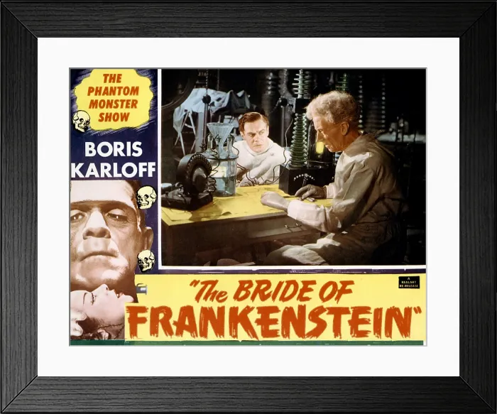 Framed Print : BRIDE OF FRANKENSTEIN, Colin Clive, Ernest Thesiger, 1935 Framed Print : BRIDE OF FRANKENSTEIN, Colin Clive, Ernest Thesiger, 1935
