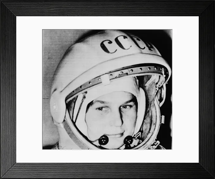 Framed Print : Valentina Vladimirovna (b.1937), Russian cosmonaut and the first woman in space