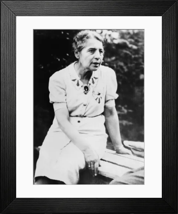 Framed Print : Dr. Lize Meitner (1878-1968)