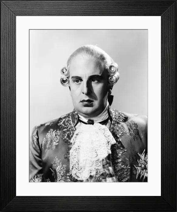 Framed Print : MARIE ANTOINETTE, Robert Morley as Louis XVI, 1938