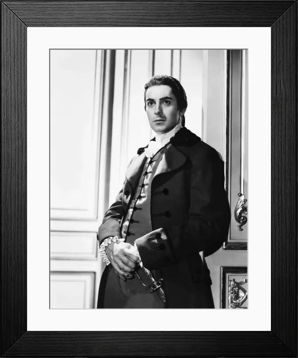 Framed Print : MARIE ANTOINETTE, Tyrone Power, 1938 Framed Print : MARIE ANTOINETTE, Tyrone Power, 1938