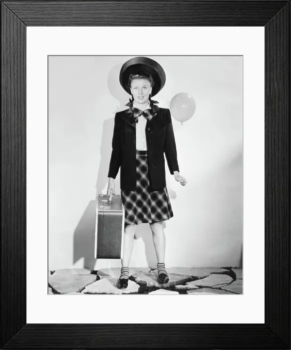 Framed Print : THE MAJOR AND THE MINOR, Ginger Rogers, 1942