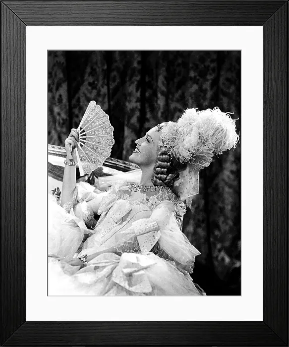 Framed Print : MARIE ANTOINETTE, Norma Shearer (in a costume by Adrian and a wig by Sydney Guilaroff), 1938 Framed Print : MARIE ANTOINETTE, Norma Shearer (in a costume by Adrian and a wig by Sydney Guilaroff), 1938
