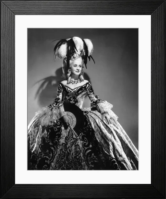 Framed Print : MARIE ANTOINETTE, Norma Shearer, in a costume by Adrian, 1938 Framed Print : MARIE ANTOINETTE, Norma Shearer, in a costume by Adrian, 1938