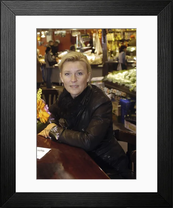 Framed Print : NOORTSaskia (1967). Writer. 2007. Oscar Elias / AISA / Everett Collection (184776)**US SALES ONLY**