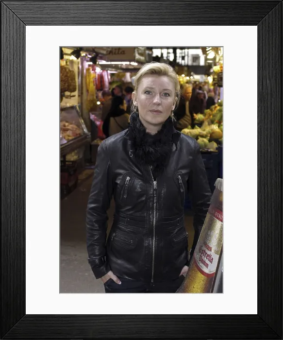 Framed Print : NOORTSaskia (1967). Writer. 2007. Oscar Elias / AISA / Everett Collection (184778)**US SALES ONLY**