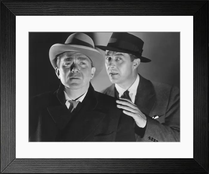 Framed Print : ALIAS NICK BEAL, from left: Thomas Mitchell, Ray Milland, 1949